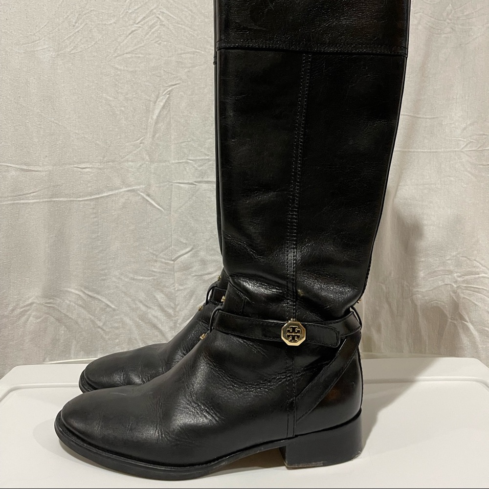 Tory Burch Riding Boots (Bristol Tall Harness)